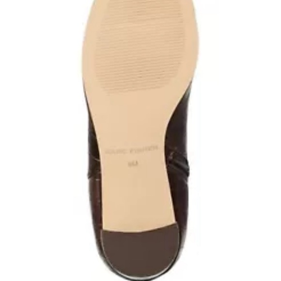 MARC FISHER Brown Croc Revela  Block Heel Boots size 5.5 - Picture 5 of 7